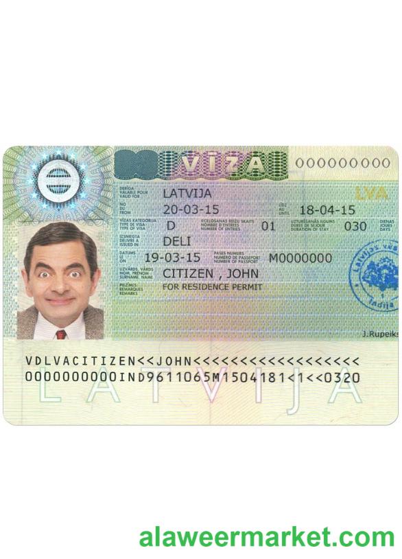 LATVIA visa